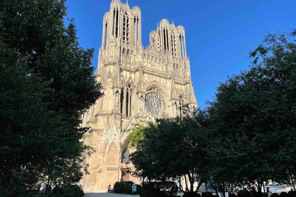 شقة Superbe Loft 100M2 Proche Cathedrale Avec Parking رانس المظهر الخارجي الصورة